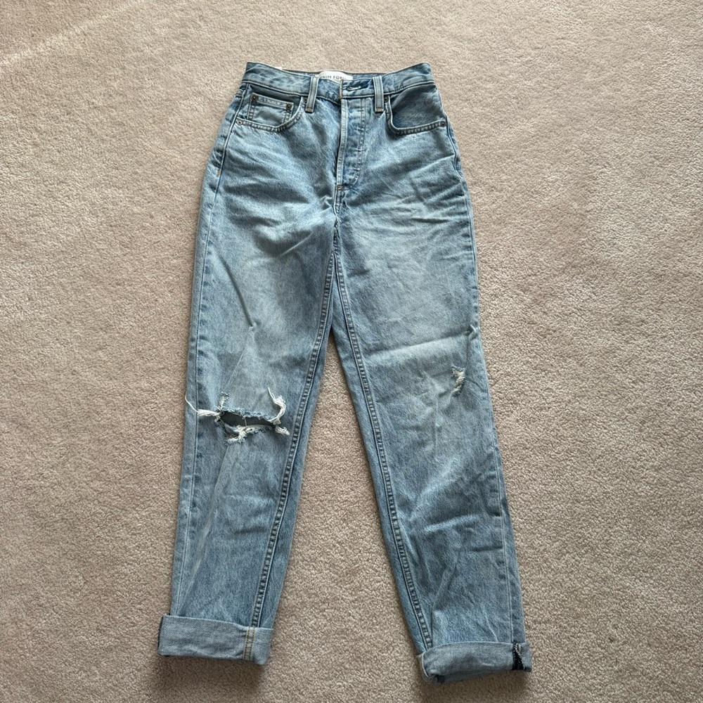 Aritzia Denim Forum THE '9OS BOYFRIEND HIGH LOOSE 30L (W23)